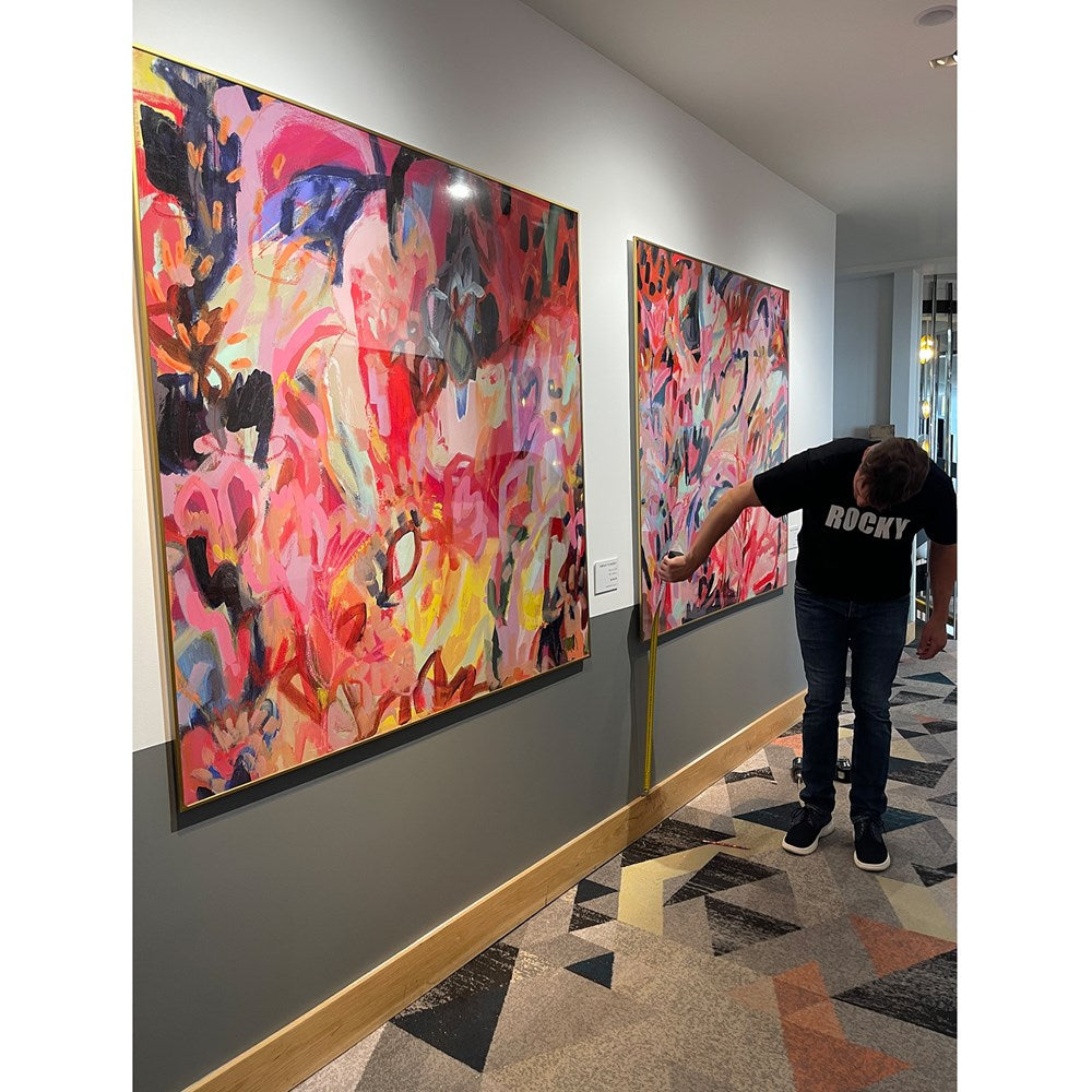Vibrant Flowers I ACM Print