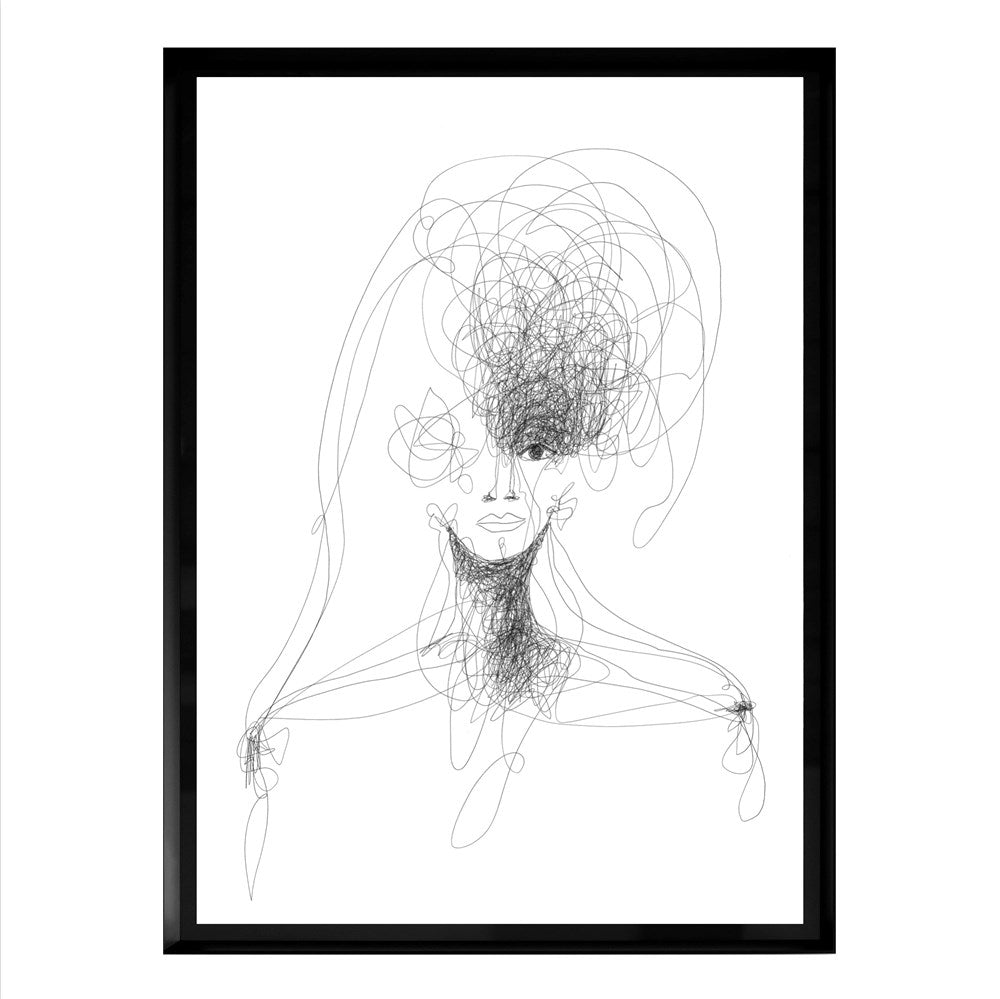 Think Big - Open Edition Framed Print