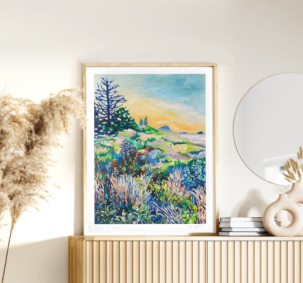 Dunes at Dusk Print