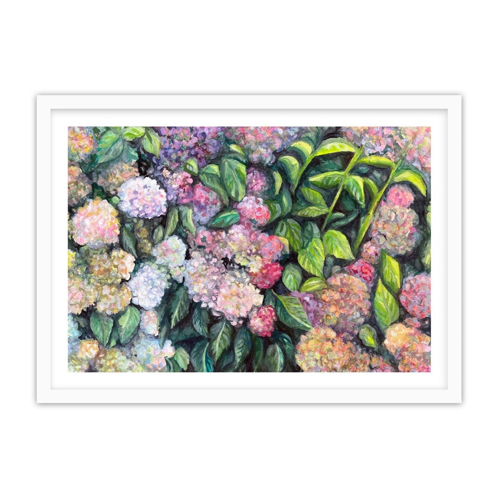 Mothers Hydrangeas Print