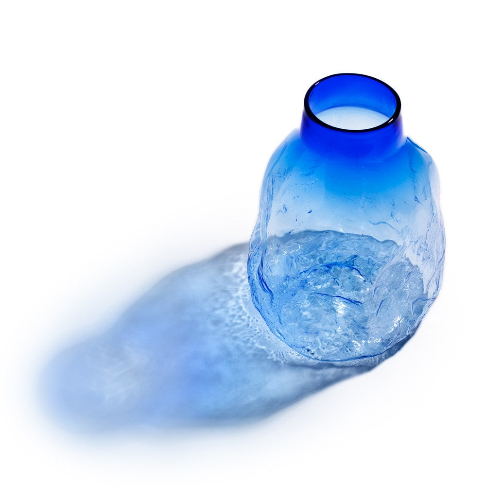 Crushed Vase - Wide Neck