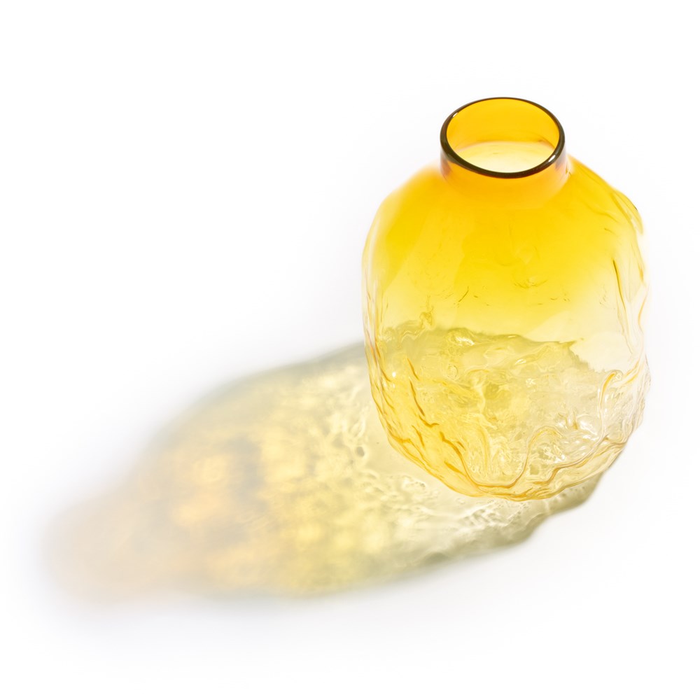 Crushed Vase - Wide Neck